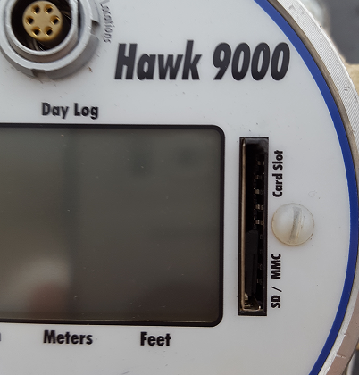 Hawk Data Logger On 16m3 Sep 1