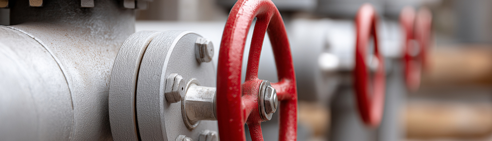 Industrial Metal Valves Red 1600x460